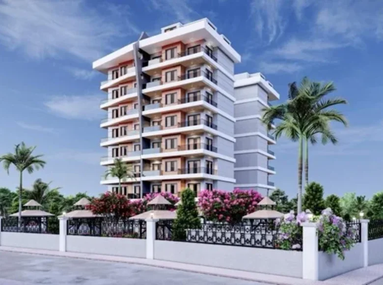 Квартира 1 спальня 60 м² Средиземноморский регион, Турция