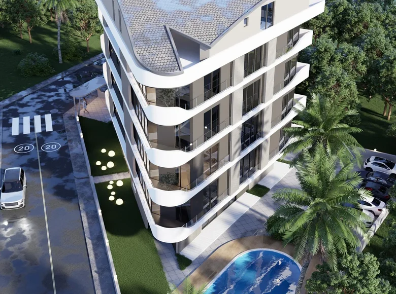 Квартира 2 спальни 55 м² Средиземноморский регион, Турция