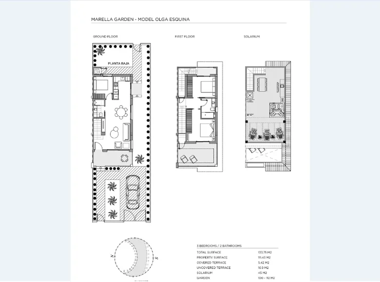 3 bedroom house 134 m² Urbanizacion Dona Pepa, Spain