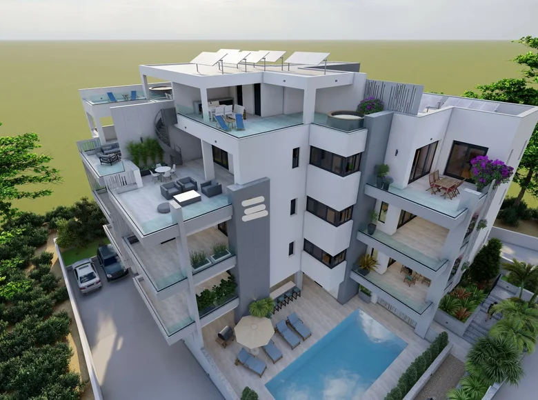 Penthouse 4 pokoi 127 m² Gmina Means Neighborhood, Cyprus