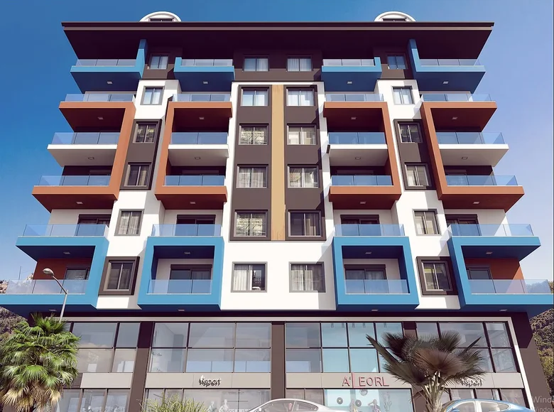 2 bedroom apartment 116 m² Muratpasa, Turkey