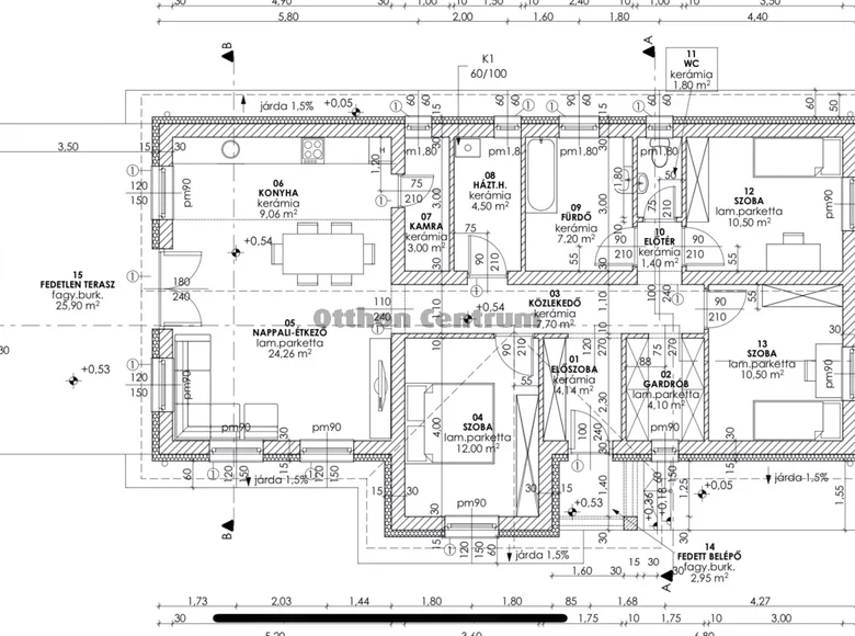 Дом 4 комнаты 100 м² Рацкеве, Венгрия