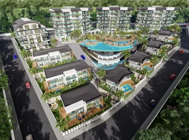 Adosado 2 habitaciones 226 m² Alanya, Turquía