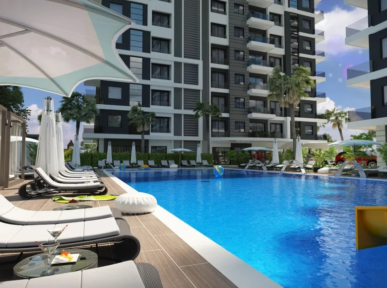 2 bedroom apartment 96 m² Mahmutlar, Turkey