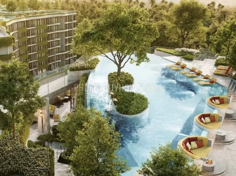 2 bedroom apartment 65 m² Choeng Thale, Thailand