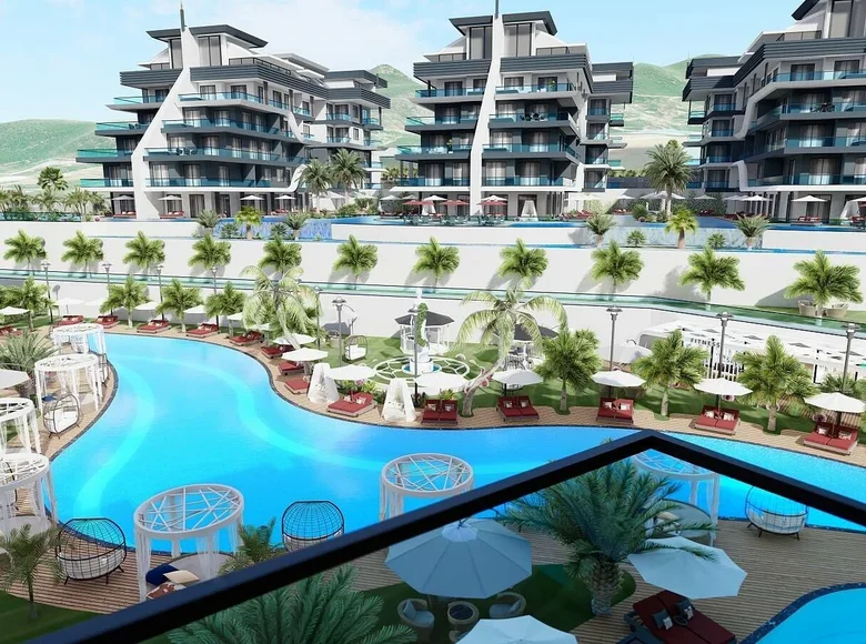 1 bedroom apartment 65 m² Oba, Turkey