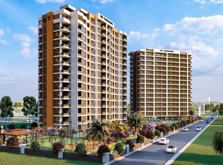2 bedroom apartment 64 m² Mezitli, Turkey