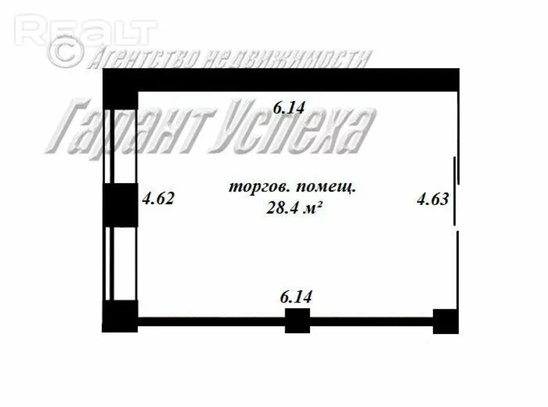 Магазин 28 м² Брест, Беларусь