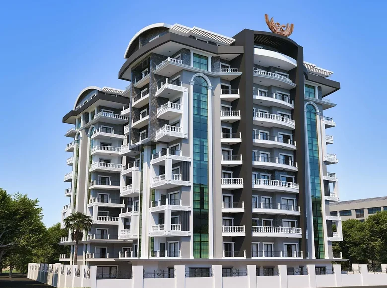 Penthouse 3 pokoi 120 m² Alanya, Turcja