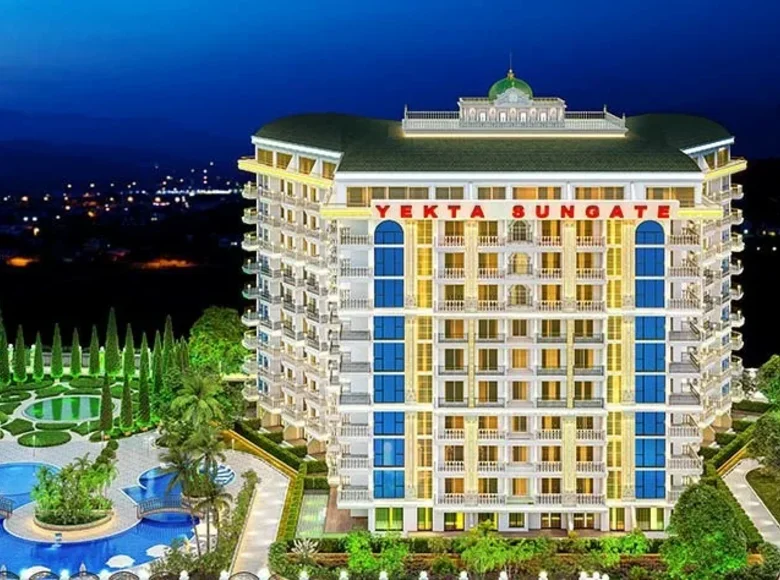 2 bedroom apartment 109 m² Gazipasa, Turkey