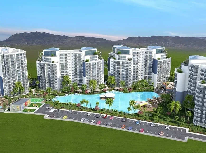 Appartement 1 chambre 56 m² Gazimagusa Belediyesi, Chypre du Nord