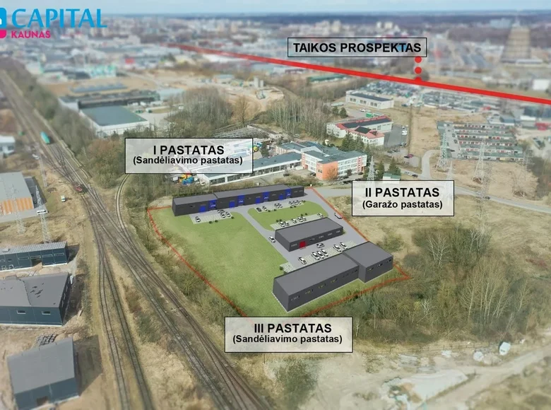 Nieruchomości komercyjne 190 m² Kowno, Litwa