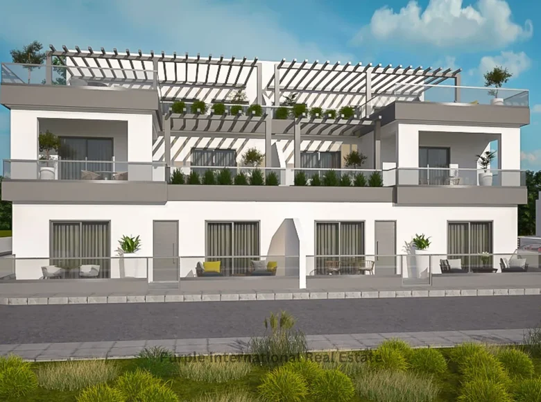 Квартира 2 спальни 74 м² Лиопетри, Кипр