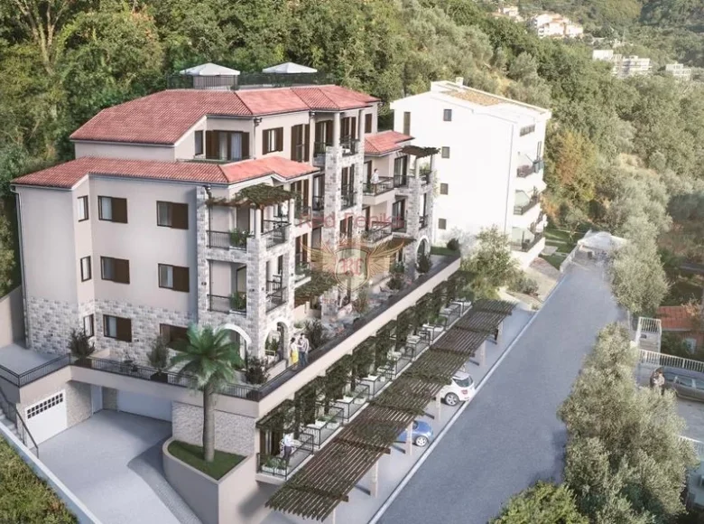 Квартира 1 спальня 46 м² Пржно, Черногория