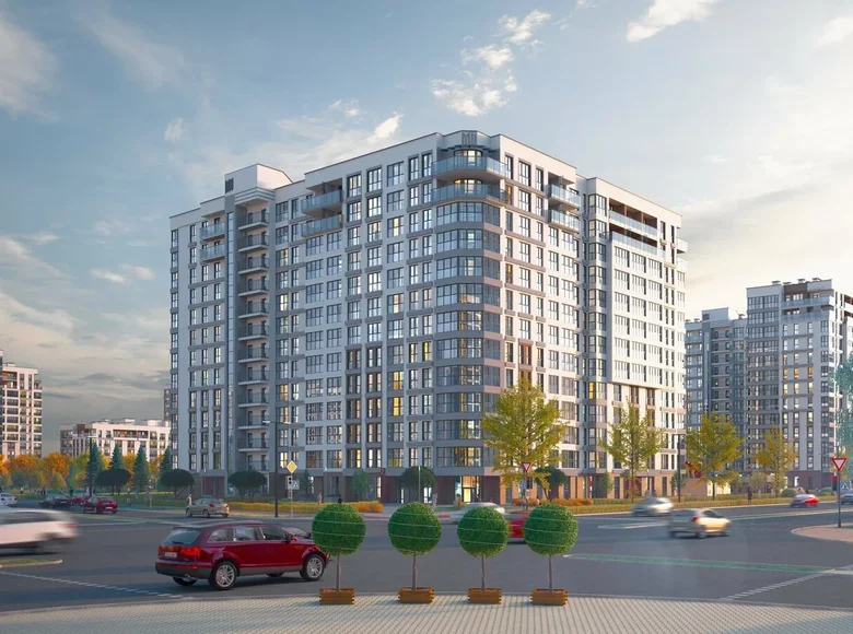 Квартира 1 комната 41 м² Минск, Беларусь