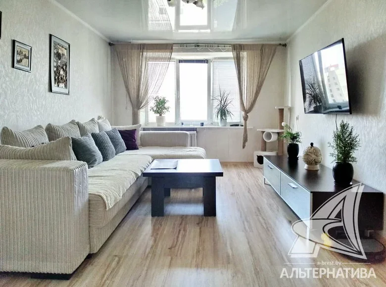 Квартира 3 комнаты 62 м² Брест, Беларусь