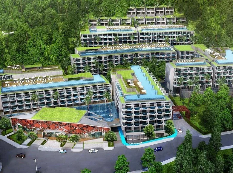 Mieszkanie 2 pokoi 9 013 m² Phuket, Tajlandia