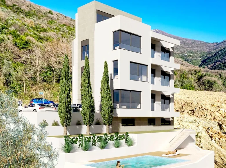 2 bedroom apartment 70 m² Tivat, Montenegro