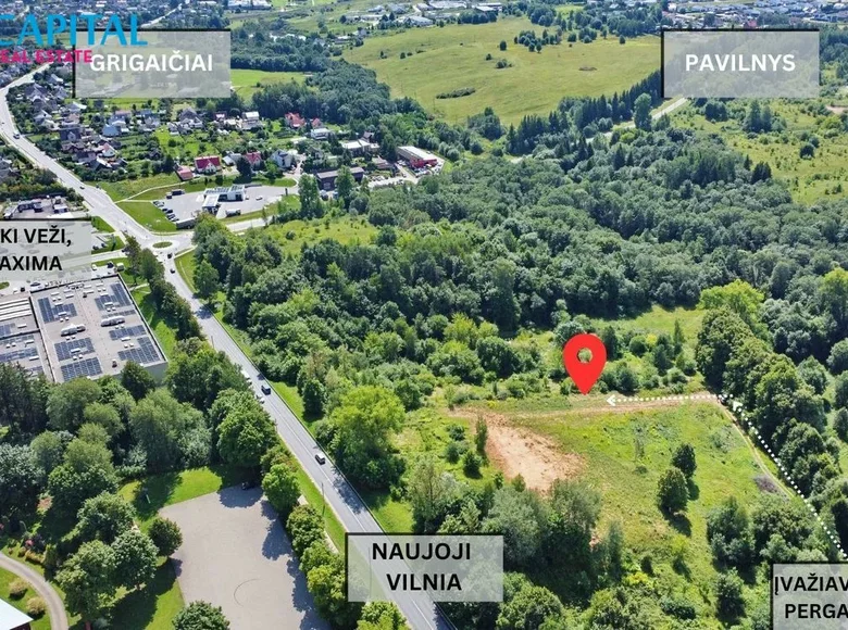 Grundstück  Vilnius, Litauen