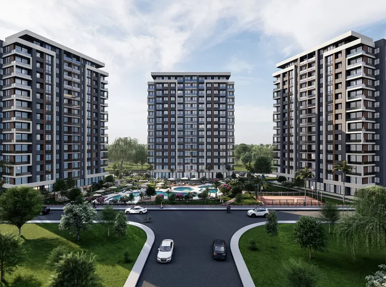 Apartamento 2 habitaciones 69 m² Erdemli, Turquía