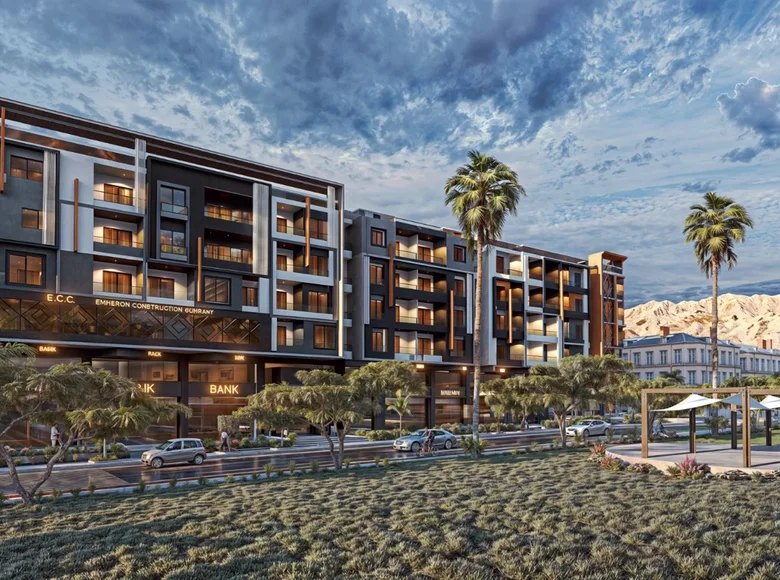 Mieszkanie 2 pokoi 76 m² Al Hadaba, Egipt