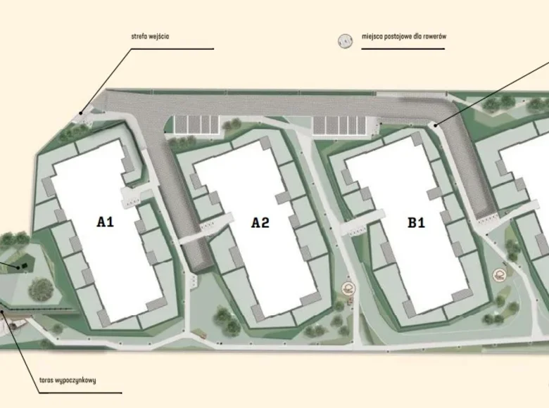 Квартира 2 комнаты 47 м² Гданьск, Польша