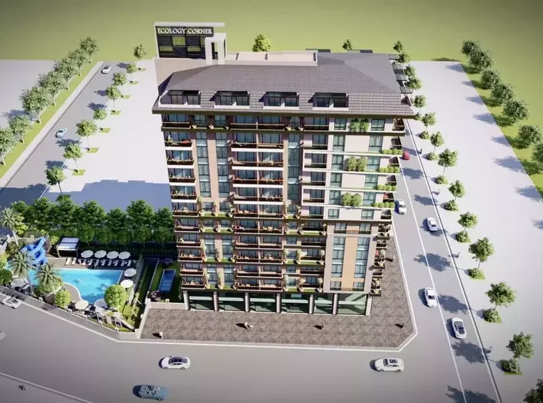 Wohnung 2 zimmer 64 m² Alanya, Türkei