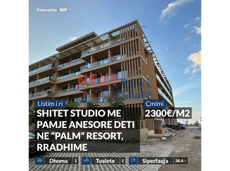 Estudio 2 habitaciones 38 m² Orikum, Albania