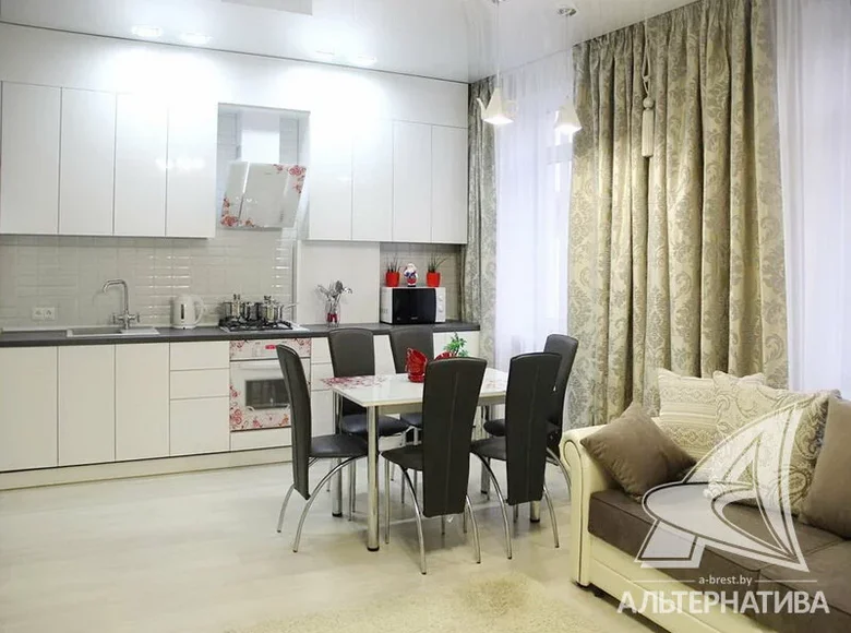 Квартира 3 комнаты 74 м² Брест, Беларусь