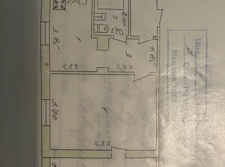 Квартира 1 комната 40 м² Ташкент, Узбекистан