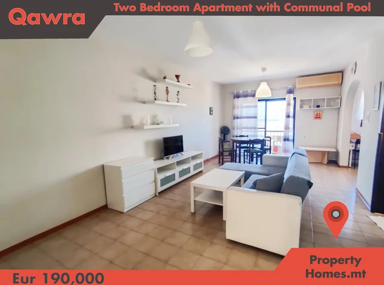 2 bedroom apartment 75 m² Qawra, Malta