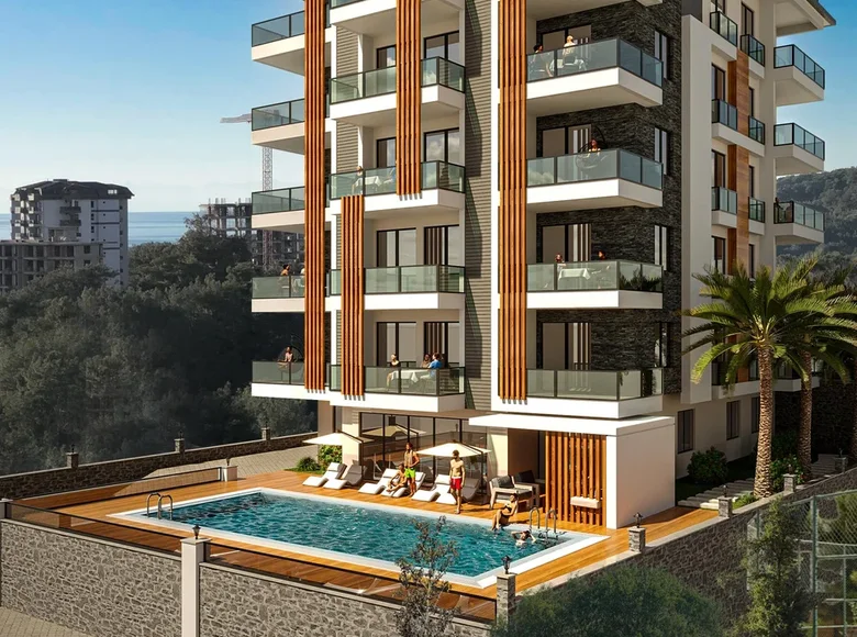 Appartement 1 chambre 60 m² Alanya, Turquie