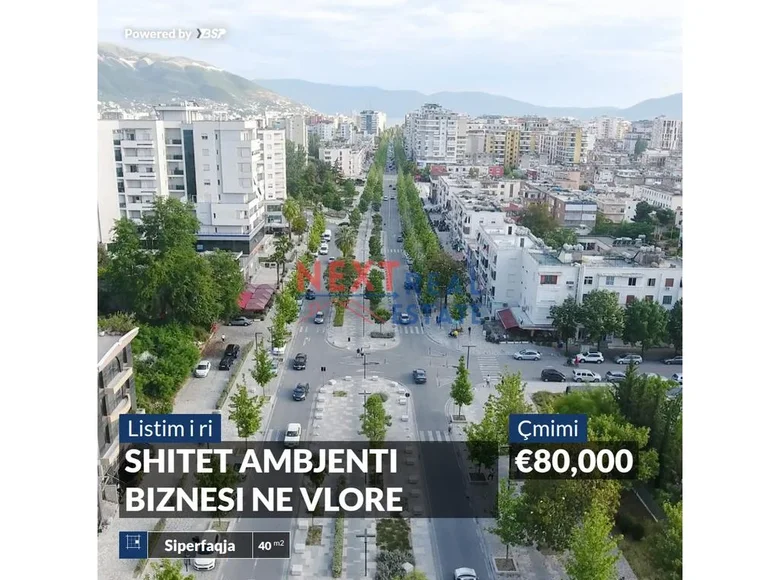 Gewerbefläche 40 m² Bashkia Vlore, Albanien