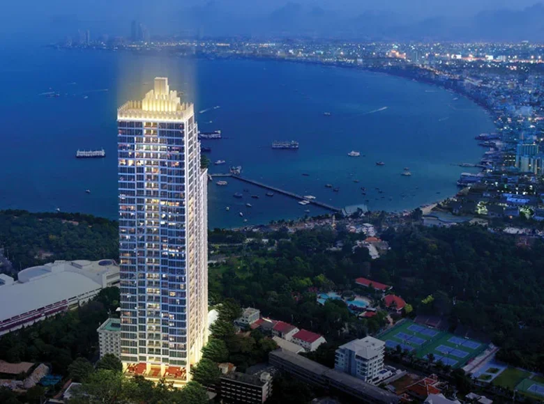 Квартира 1 спальня 35 м² Паттайя, Таиланд