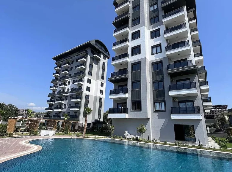 Mieszkanie 2 pokoi 65 m² Avsallar, Turcja