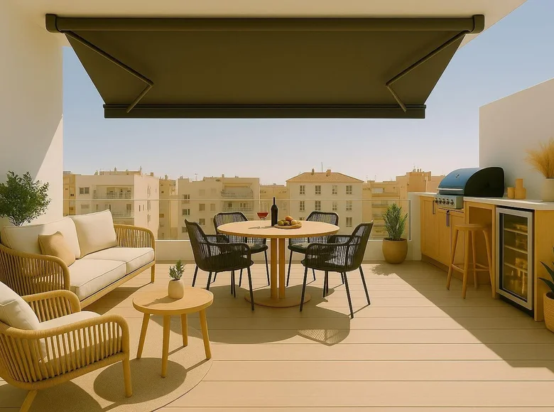 Penthouse 3 pokoi 78 m² Guardamar del Segura, Hiszpania