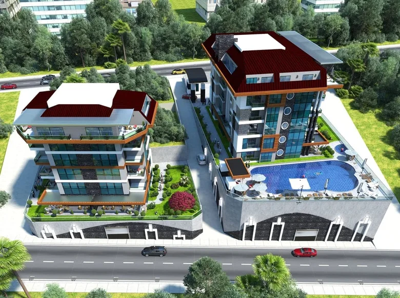 Квартира 2 комнаты 64 м² Kestel, Турция