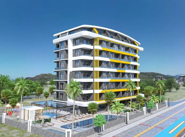 1 bedroom apartment 50 m² Gazipasa, Turkey