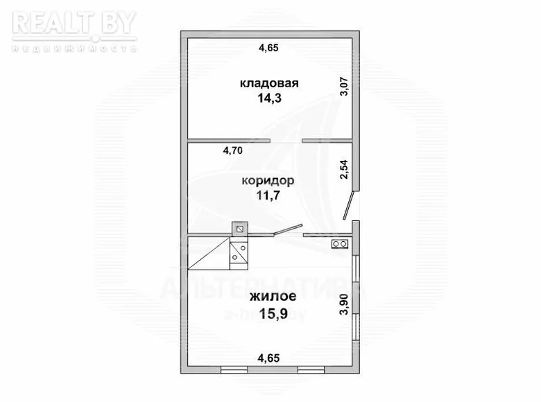 Земельные участки 42 м² Чернинский сельский Совет, Беларусь