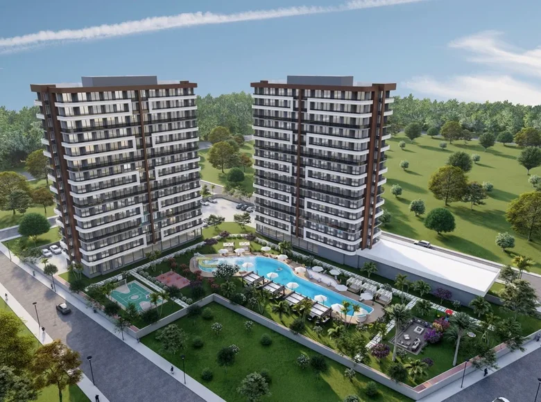 Apartamento 2 habitaciones 63 m² Mezitli, Turquía