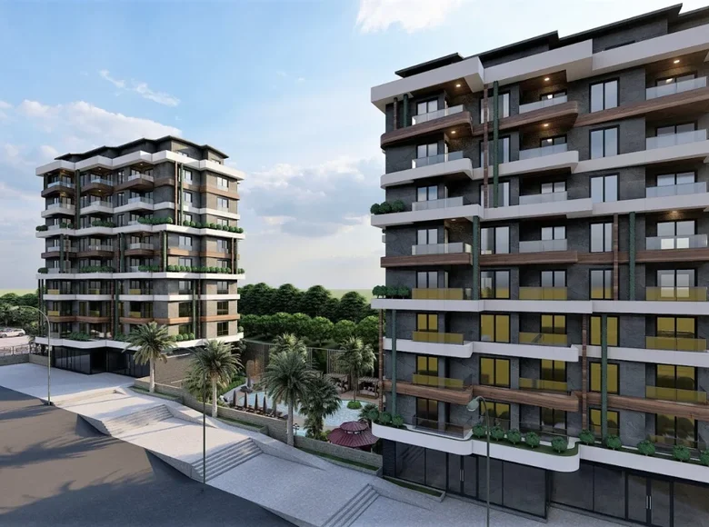 Apartamento 2 habitaciones 70 m² Avsallar, Turquía