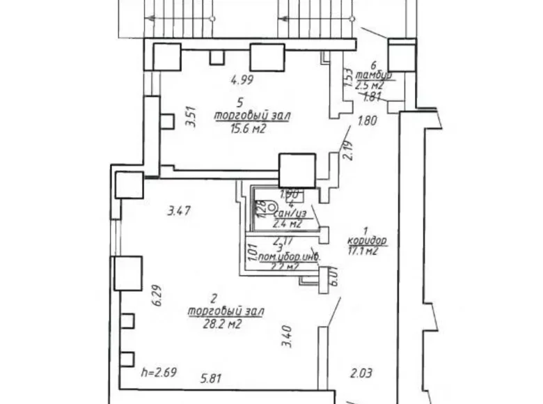 Geschäft 68 m² in Minsk, Weißrussland