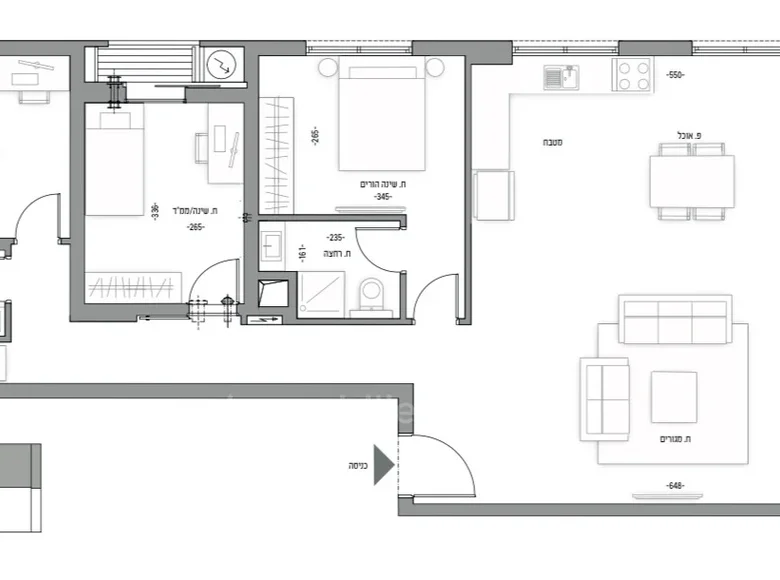 Квартира 4 комнаты 120 м² Тель-Авив, Израиль