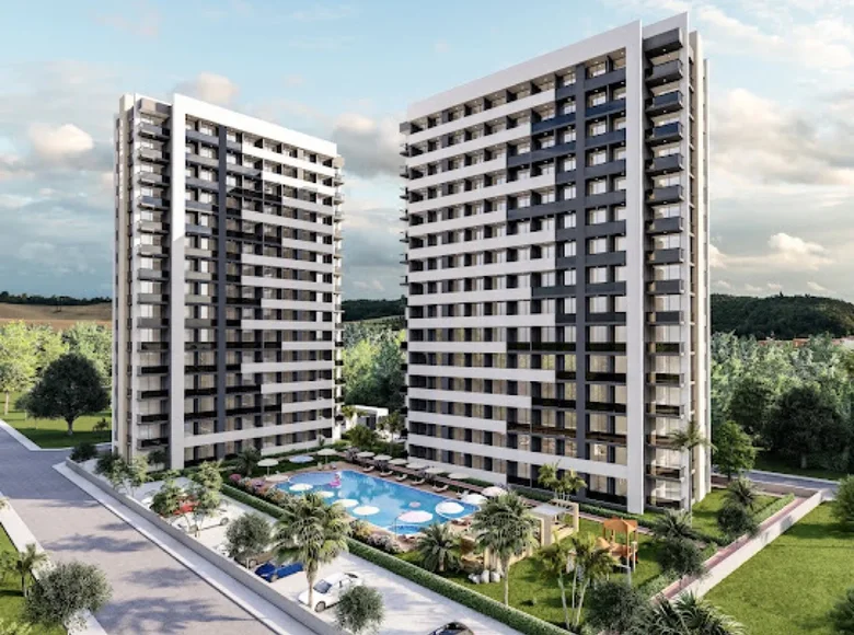 1 bedroom apartment 65 m² Mezitli, Turkey