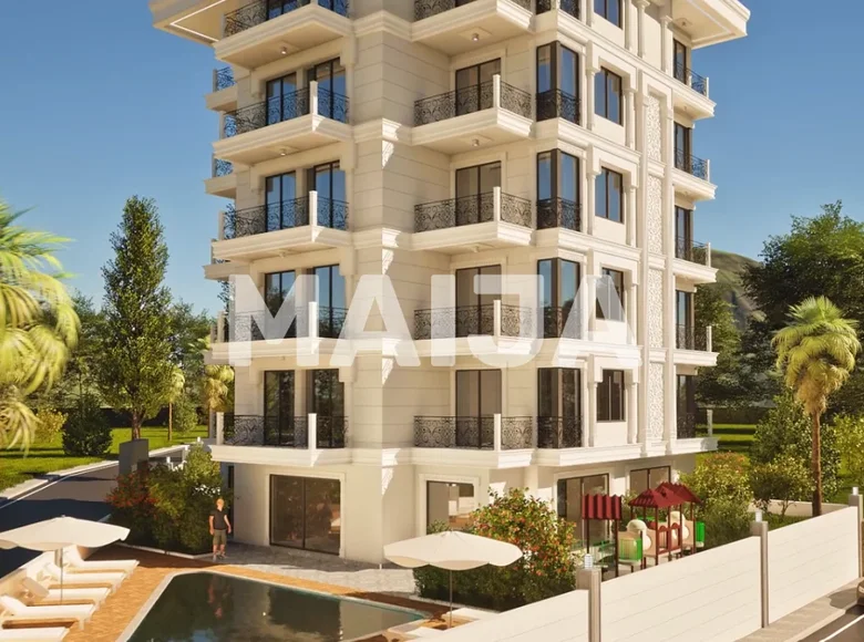Wohnung 2 zimmer 52 m² Alanya, Türkei