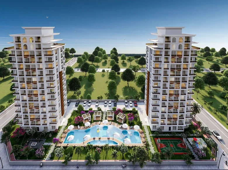 1 bedroom apartment 60 m² Toroslar, Turkey