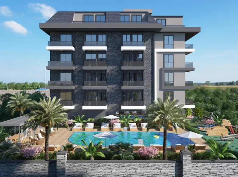 1 bedroom apartment  Konakli, Turkey