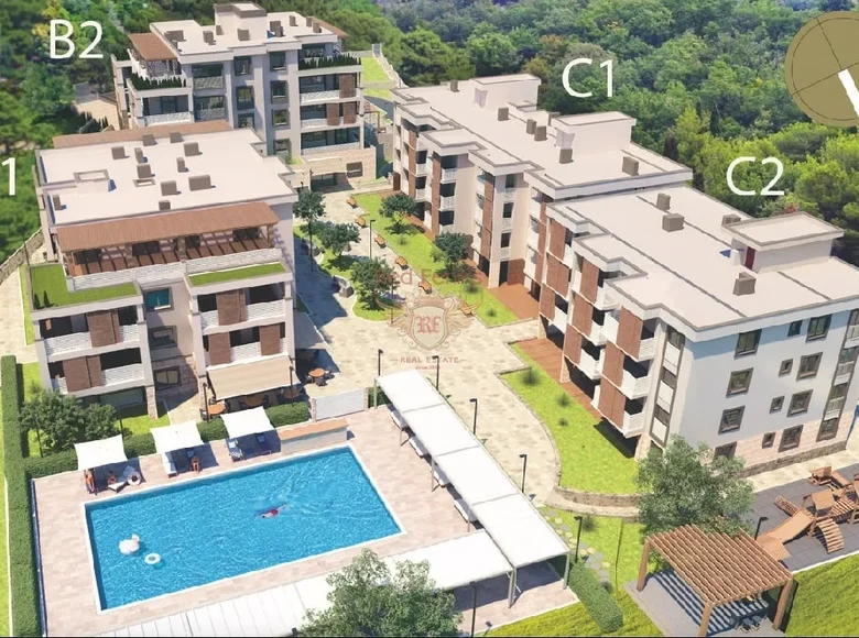1 bedroom apartment 43 m² Igalo, Montenegro