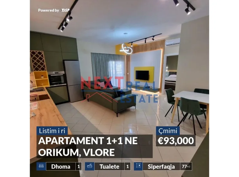Wohnung 2 zimmer 77 m² Orikum, Albanien