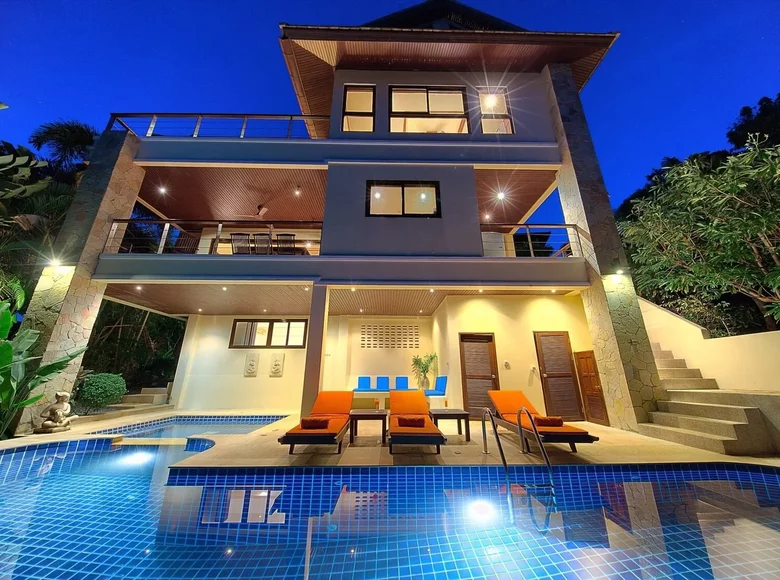 Villa 4 chambres 1 m² Ko Samui, Thaïlande